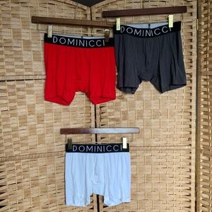 USA Made NWOT boxer briefs lot multi pair small stretchy Dominicci - New Jersey
